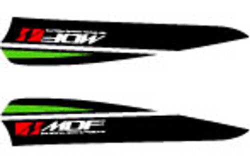 エムディーエフ グラフィックキット リアフェンダーセット アタッカーモデル ライムグリーン KDX125SR 91-99 MKDX125-A-GR-RF