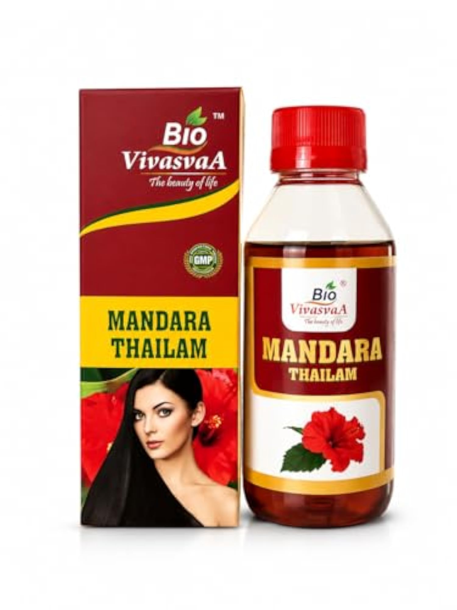Mandara Thailam Hair Oil 200 ML, Ayurvedic Treatment