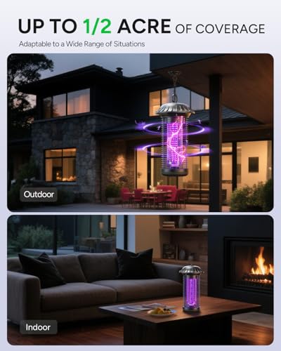 image for Buzbug LED Bug Zapper Indoor Outdoor, Up to 50,000 Hours Lifespan Lamp