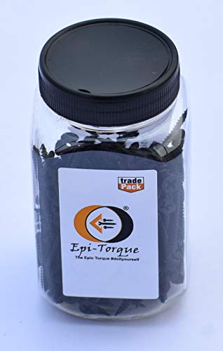 Image of Drywall Gypsum Black Screw Sharp Point Size #6 M3.5 X 32mm (Pack of 200 Pcs)