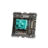 ZugGear T1 Tactile Keyboard Switch, 67g Mechanical Key Switches, Similar to Holy Panda Switch but with Unique Tactile Feelings, 5 Pins Tactile Switches for Mechanical Keyboards (20pcs, Smokey Housing)