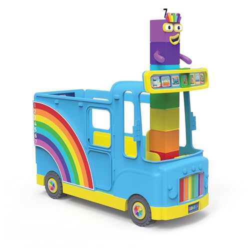 hand2mind Numberblocks Rainbow Counting Bus, Music Toys for Kids Ages 3-5, Toddler Musical Number Toys, Play Figure Playsets, Preschool Learning Toys, Birthday Gifts for Kids - Image 9