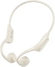 WIWU Marathon Plus Fone Sem Fio Condução Óssea – Bluetooth Wireless Open-Ear Estéreo Leve e Esportivo Conforto Prolongado Construção Resistente Branco Premium