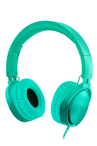 RockPapa Over Ear Stereo Foldabe Headphones Adjustable, Noise Isolating, Heavy Deep Bass, Folding