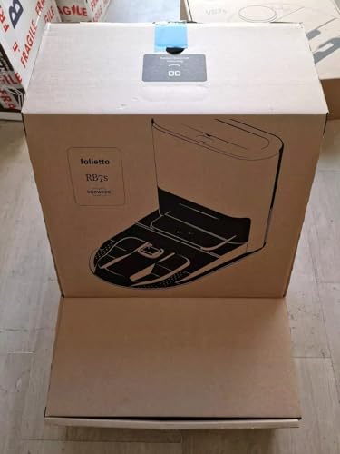Folletto VR7S Robot Aspirapolvere Vorwerk Nuovo Scatolato - Completo di Basetta di Ricarica e 6 Sacchetti Originali, 24 Mesi Garanzia -THE POINT FOLLETTO- - 4