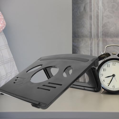 Soporte Ajustable para Laptop Toddmomy Negro miniatura 4