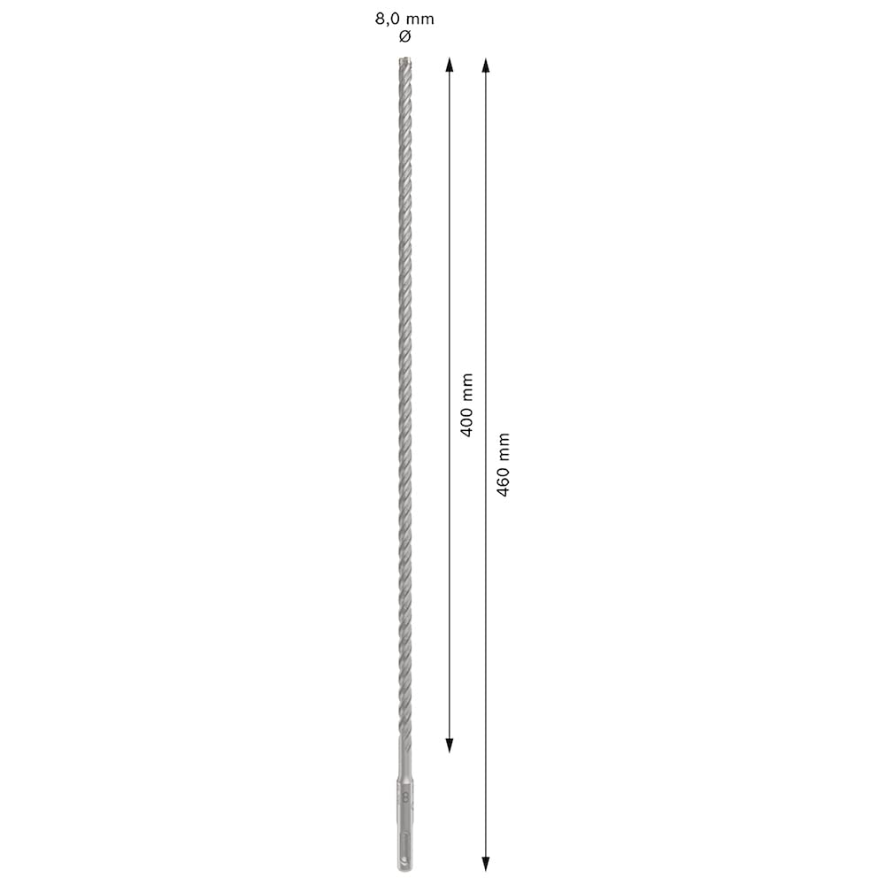 Bosch - Wiertło sds plus-5x 8x400x460mm