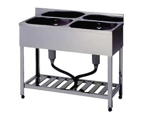 Amazon.co.jp: 東製作所 二槽シンクBG無ホース付 750×450×800 KPC2-750