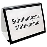 Maße: ca. 33 x 19 x 25 cm EDUPLAY 120579 Tisch Flipchart, 33 x 19 x 25 cm, schwarz/weiß