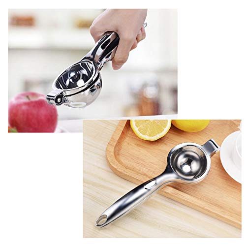 Phukhao Manual Lemon Squeezer Citrus Lime Juicer Quality Stainless Steel For Professional Heavy Duty Juicing #TOP4