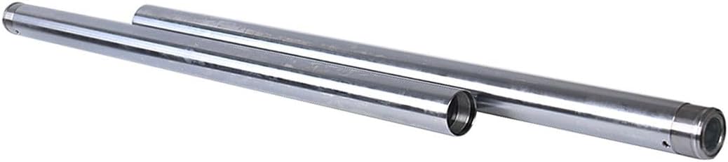 Front Brake Suspension Inner Fork Tubes Shock Pipes Silver Pair for Yamaha XTZ750 Super Tenere 1989 1990 1991 1992 1993 1994 1995 43x747mm