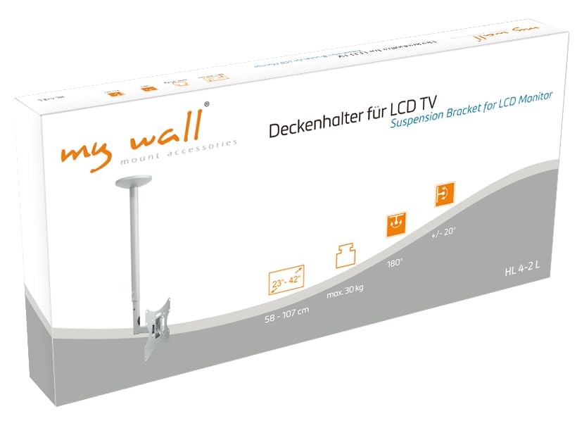 myWall My Wall HC1-3L TV-muurbeugel Geïntegreerde waterpas 33,0