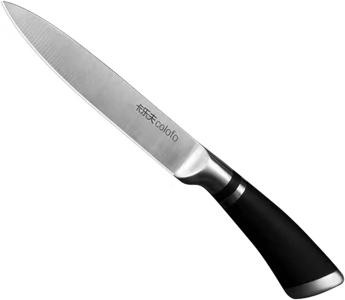 TOMATUS® 1 PCS Chef's Kitchen Knife 4.7 Inch Blade, High Carbon Stainless Steel with Long Lasting Razor Sharp Edge and Comfortable Handle, for Cutting, Chopping, Dicing and Slicing.