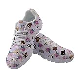 Larghezza scarpa: normale HUGS IDEA Sneakers da Donna Sugar Teschio Floreale Scarpe da Corsa Leggere e Flessibili, 42 EU