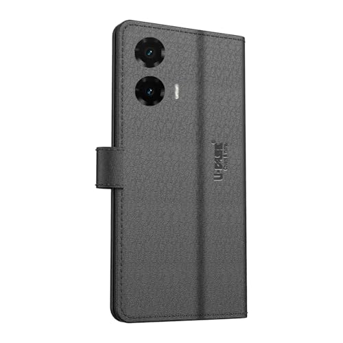 Image of U-Case Compatible with Motorola G35 5G Flip Cover| Leather Finish | Inside Pockets & Inbuilt Stand | Shockproof Wallet Style Magnetic Closure Back Cover Case