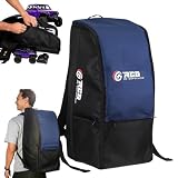 Ve-Lumiveve RC Car Waterproof Backpack, RC Storage Bag with PP Board Support and Multi-Pocket Design, Compatible with Axial SCX10 Capra & TRX4 TRX6 1/10 Scale RC Crawler Buggy Monster Truck (Blue01)