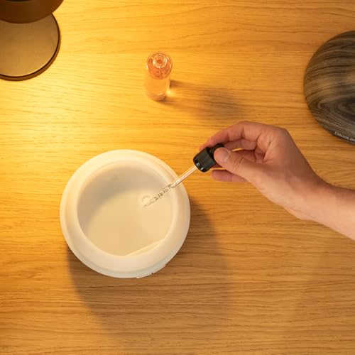 Miniatura 4 de Cecotec Humidificador Ultrasónico Con Difusor De Aromas Pure Aroma 300 Yin Grey. Depósito De Hasta 300ml, 7 Colores Led Ajustables, Temporizador 10h, Ultrasilencioso, Función De Aromaterapia