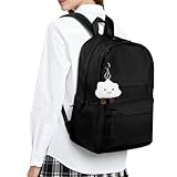 AOOSA Mochila Mujer, Mochila Escolar Adolescente Niña Hombre, Gran Capacidad Backpack Ordenador Portatil 15,6 pulgadas, Impermeable Mochilas Escolares para Universidad Viaje Negocios Diario