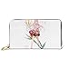 Produktbild JHGFG Herren Leder Geldbörse Zero Two Darling In der Franxx Long Wallet Billfold RFID Blocking