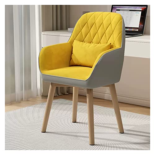 Chaise pivotante velours blanc moderne à accoudoirs pour cuisine table repas et bureau design