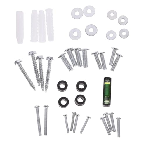 DIYEAH Accesorios De Montaje TV Tornillos para Montaje Pared De Herrajes Metálicos