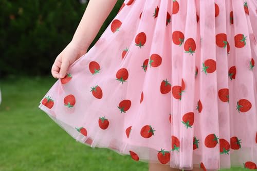 Image of IMEKIS Toddler Kids Girls Butterfly Dress Sparkle Sequins Tulle Wedding Formal Birthday Dresses 2-10T
