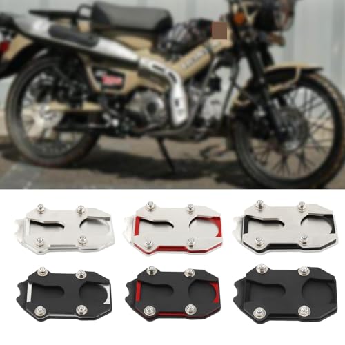 Plaque support béquille latérale CT125 en alliage haute performance durable