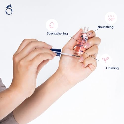 Herome Nagelhärter Sensitive - Nagelverstärker Garantiert Feste Nägel Innerhalb von 30 Tagen. Mit Keratin, ohne Formaldehyd (Nail Hardener Sensitive) - 10ml.