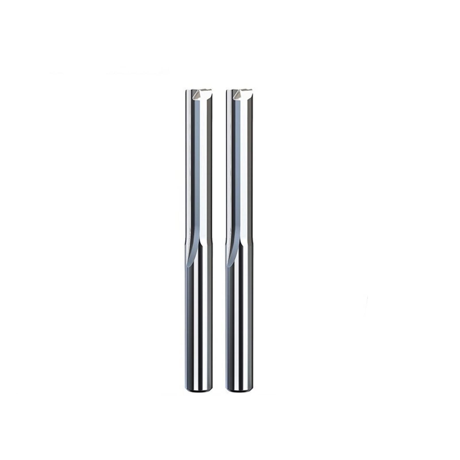 10 pcs doppelkantiger gerade Schlitzmühlenschneider, 3.175/4/6 mm Schaftkarbid -Doppel gerade Flöten CNC Mahlschneider for Holz MDF Kunststoff (Cutting Edge Length : 10pcs 4x4x17)