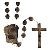 rosario capoletto fosforescente  Holyart Rosario capoletto plastica Marrone 25 mm