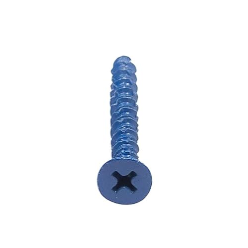 100 Qty 3/16" X 1-3/4" Flat Head Phillips Diamond Tip Concrete Screws To Anchor Masonry, Block & Brick (Bcp481) #TOP4