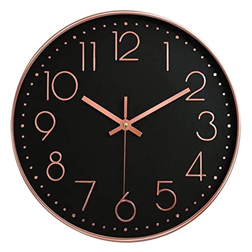 Horloge murale numérique moderne pour en finir avec le tic-tac dans la chambre