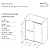 Transolid BYPT608010L-J-CB Brooklyn 58-60 in. W x 80 in. H Frameless Double Sliding by-Pass Shower Door in Champagne Bronze Featuring Exclusive TrueMotion Technology with Low Iron Glass