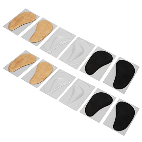 6 pares de plantillas adhesivas de gel para arco miniatura 2