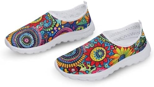 Ystardream Women Road Running Shoes Trainers Low-top Lace Up Lightweight image 5