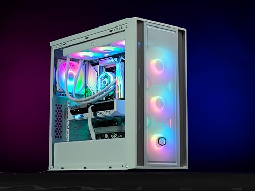Image of Cooler Master SickleFlow Edge 360 White Single-Frame aRGB PC Case|Liquid Cooler Fan, 360mm, Single Modular Cable, PWM 2,050 RPM, Air Balance Blades, Loop Dynamic Bearing, Radiant aRGB Lighting