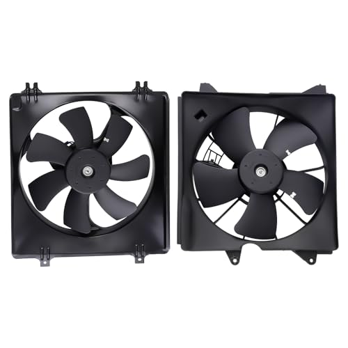 maXpeedingrods Radiator and A/C Condenser Cooling Fan for Honda Accord 2008-2012, for Acura RDX 2013-2015, for Honda Crosstour 2012-2015 HO3115148 19015R70A01