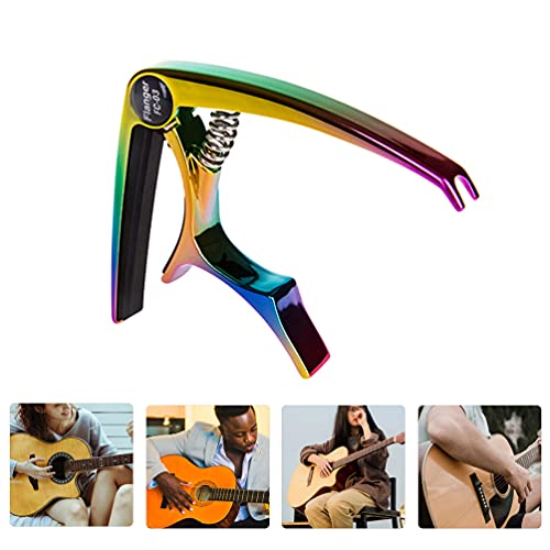 jojofuny Guitare électrique acoustique Capo Guitare professionnelle Capo Guitare portable Capo pour guitare Basse… - Les Beatles, Paul McCartney, John Lennon, RIngo Starr, George Harrison jojofuny Guitare électrique acoustique Capo Guitare professionnelle Capo Guitare portable Capo pour guitare Basse… – Image 6