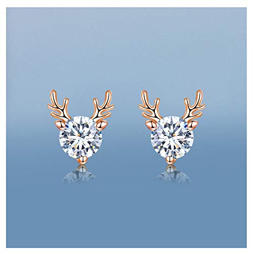 Boucles d'oreilles fauve en argent sterling pour femmes bijoux de tempérament