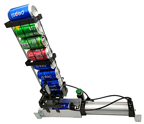 Automatic Wall Mounted Can Crusher Soda Beer Smasher, Eco-Friendly Recycling Tool For Aluminum Cans (Push Button Valve) #TOP1