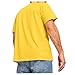 PUMA Mens Porsche Legacy 924 Graphic Tee Casual Tops Casual - Yellow - Size L