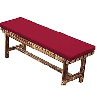 Cuscino per panca da giardino 120x60cm, cuscino del sedile, cuscino per