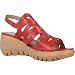 Wonders Sandalias Chanclas Mujer D9003 para Mujer Rojo 41 EU