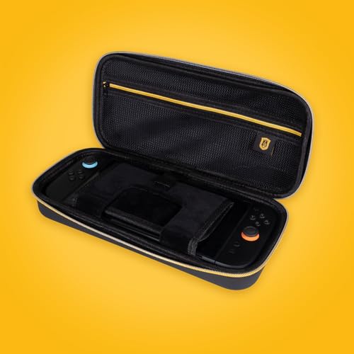 Miniatura 2 de Blade – Bolsa de Transporte Nintendo Switch 2 Consola, Kings League, Funda Rígida con Caja de Juegos, Consola y Accesorios, Broche de Oro, Licencia Oficial
