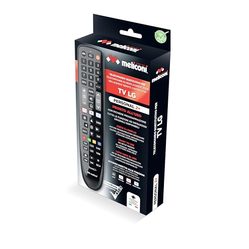 Télécommande TV LG Meliconi Gumbody Personal 2+ prête à l'emploi - 6