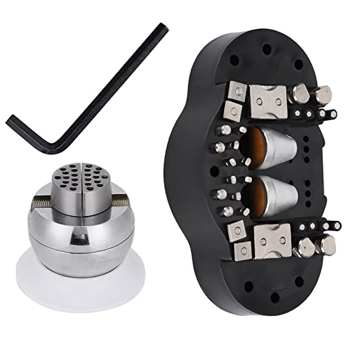 Changor Block Ball Vise, Ball Vise Engraving Tool, Jewelry Engraving Block Tools, Stable Rotation Sensitive Engraver Tool for Jewelry Setting for Gem Setting Handwork