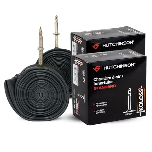 Hutchinson - Lot de 2 Chambre à air VTT - 29 x 2,30/2,85 - Valve Presta, Noir
