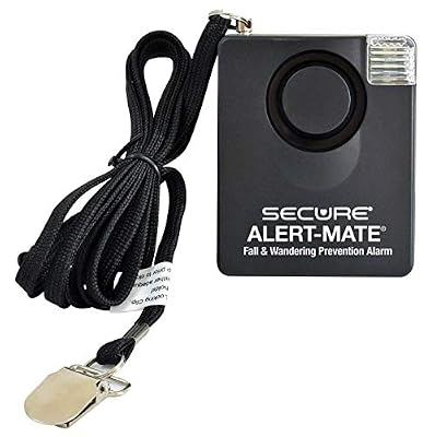 Secure Safety Solutions Alert-Mate Pull Cord Chair & Bed Alarm - Elderly Fall Prevention, Dementia Patient Monitoring, Know When They Get Up