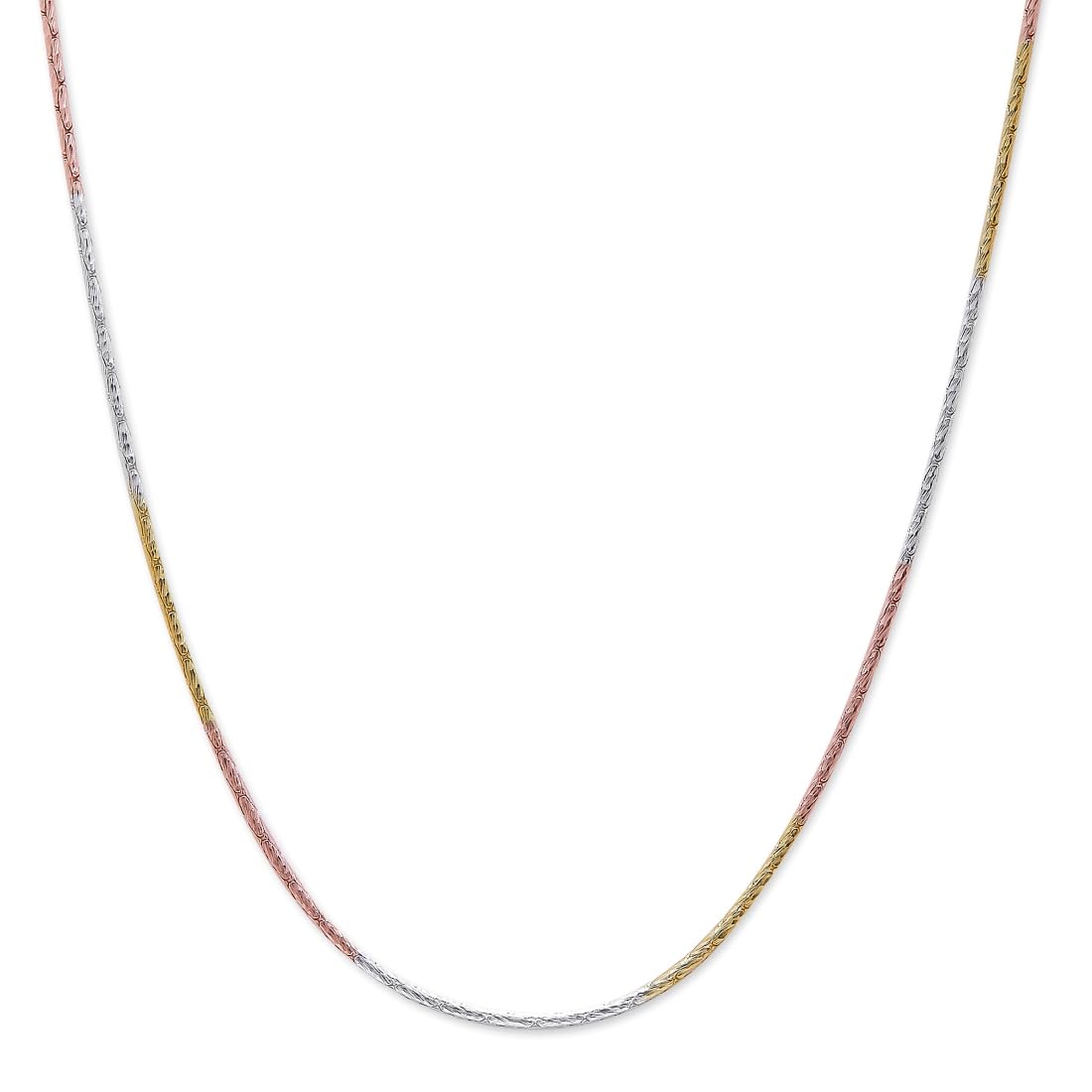 ZAVYA 925 Sterling Silver Tri-Colour Plated Chain|Gift for Women &Girls|With Authenticity Certificate & 925 Stamp (B0CTT2Z5QR) Amazon Price History, Amazon Price Tracker