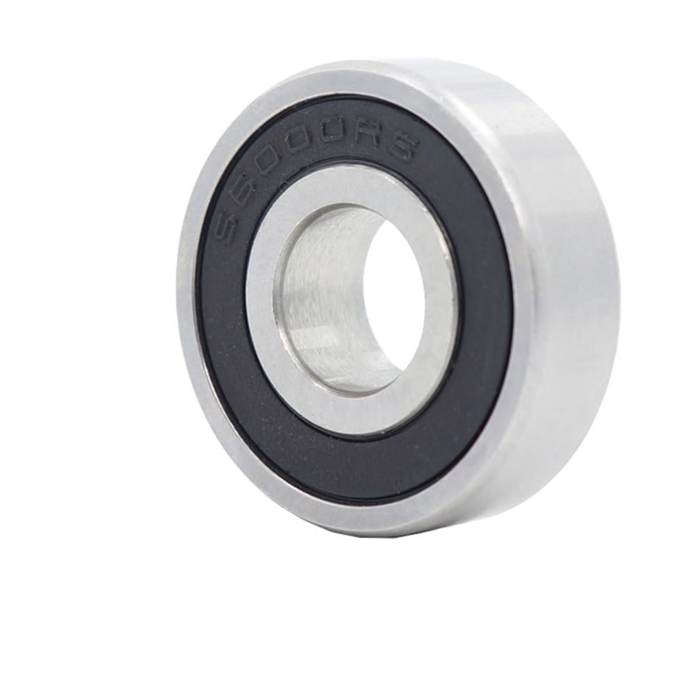 AERBNYEQP Bearings S6000RS 10 * 26 8mm Bicycle Hub Wheel Hybrid 440C Stainless Steel Rings with Si3N4 Ceramic Balls Bearing S6000